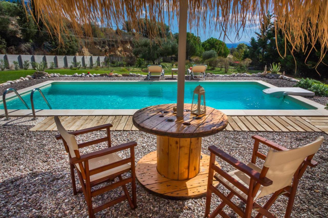 Driftwood Villa Karavádosz Kültér fotó