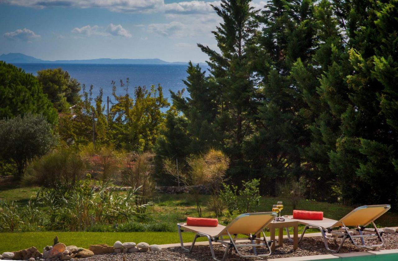 Driftwood Villa Karavádosz Kültér fotó