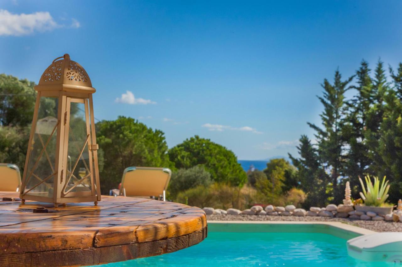 Driftwood Villa Karavádosz Kültér fotó
