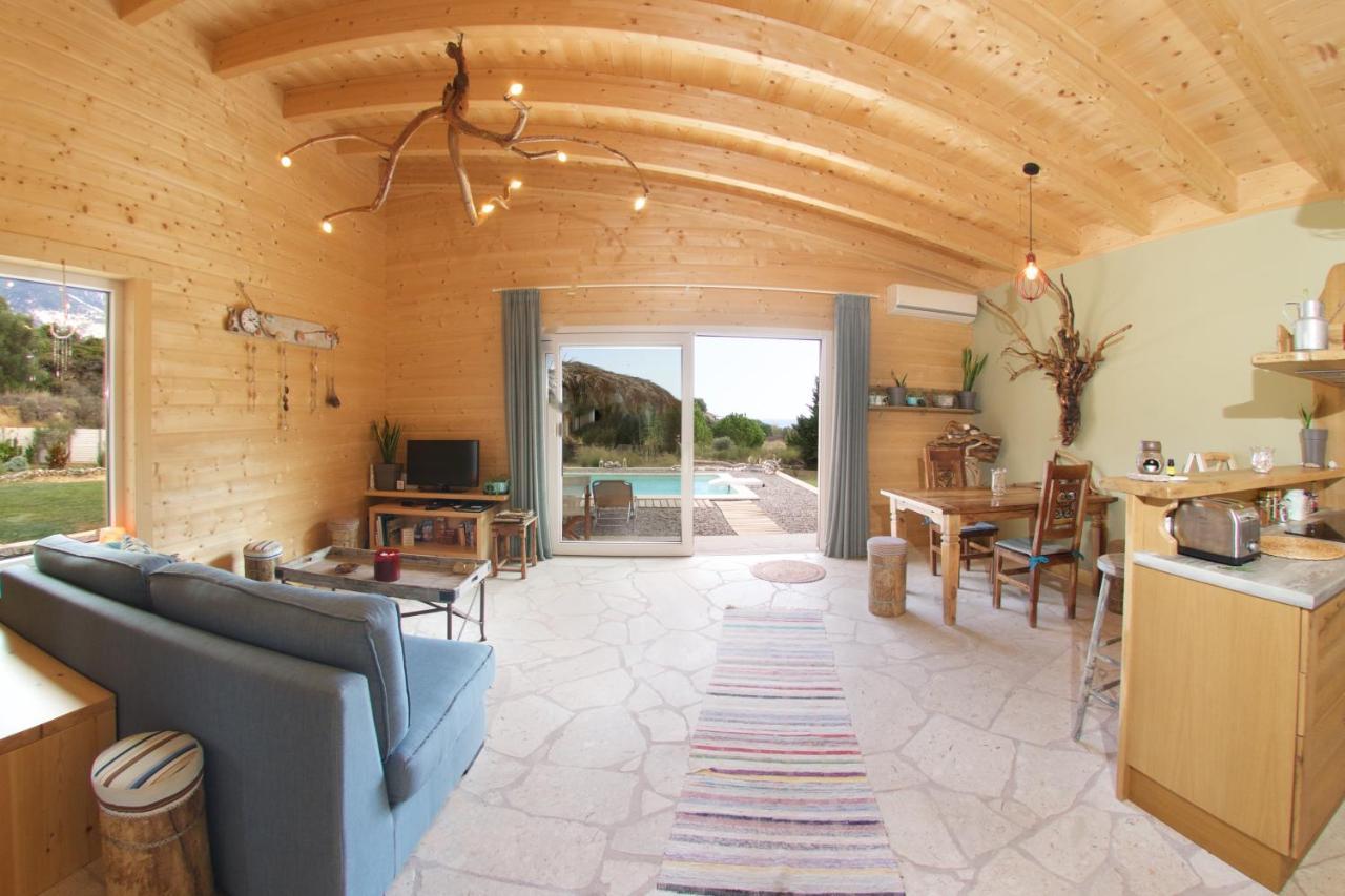 Driftwood Villa Karavádosz Kültér fotó