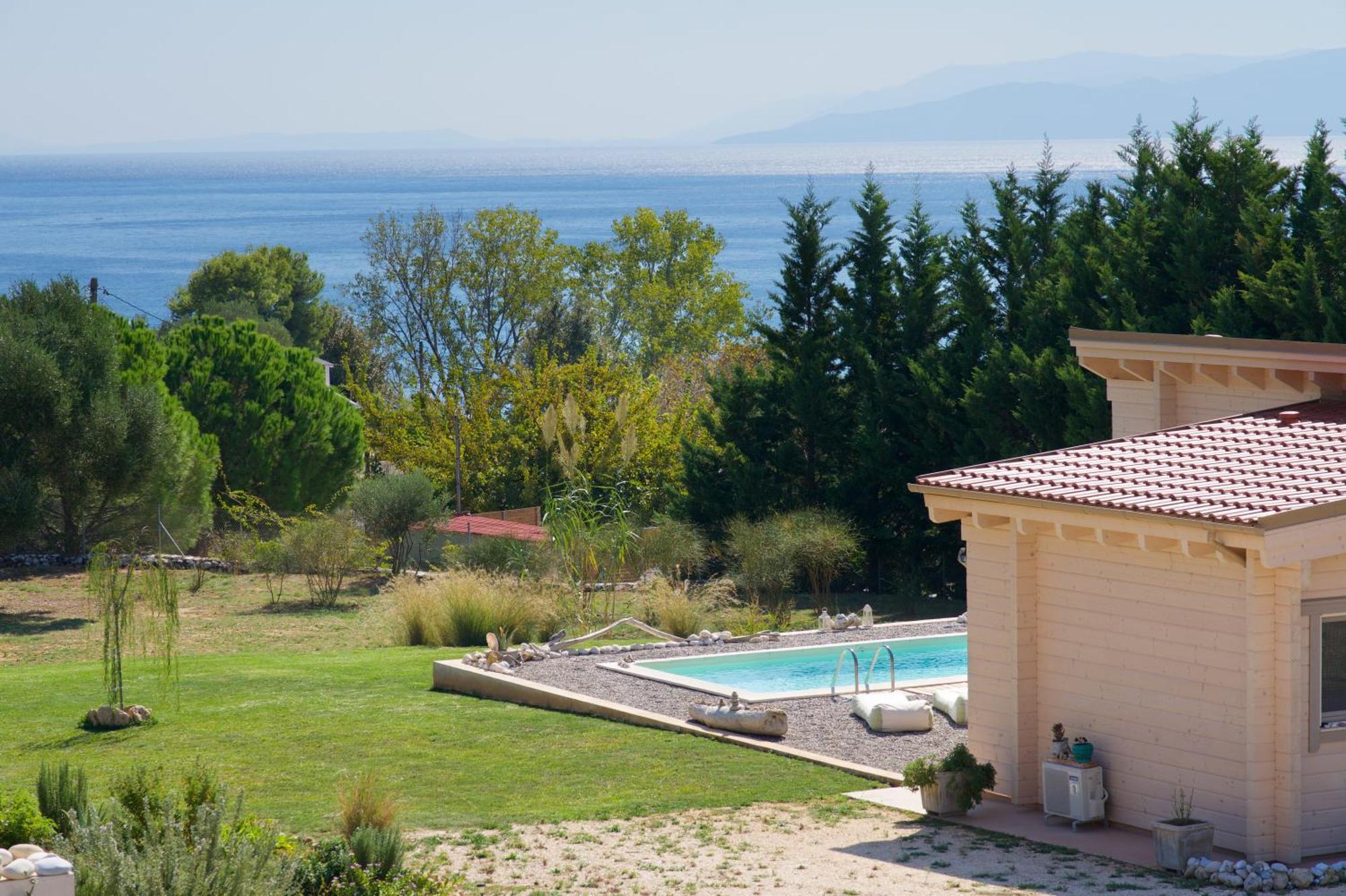 Driftwood Villa Karavádosz Kültér fotó