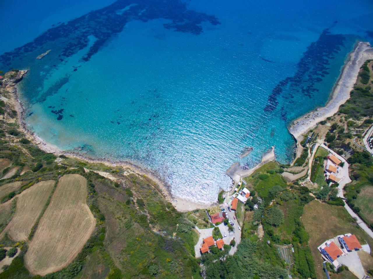 Driftwood Villa Karavádosz Kültér fotó