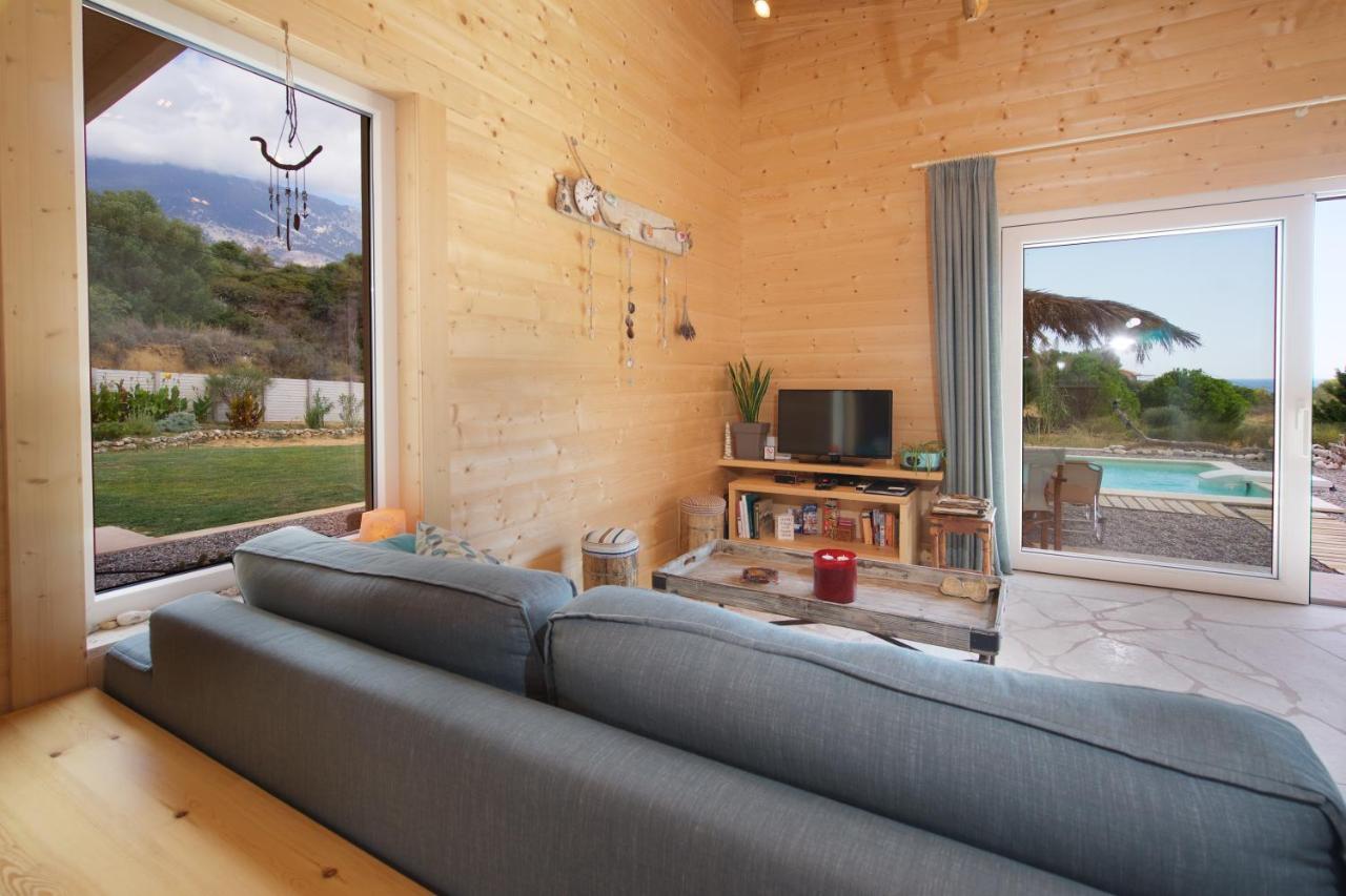 Driftwood Villa Karavádosz Kültér fotó