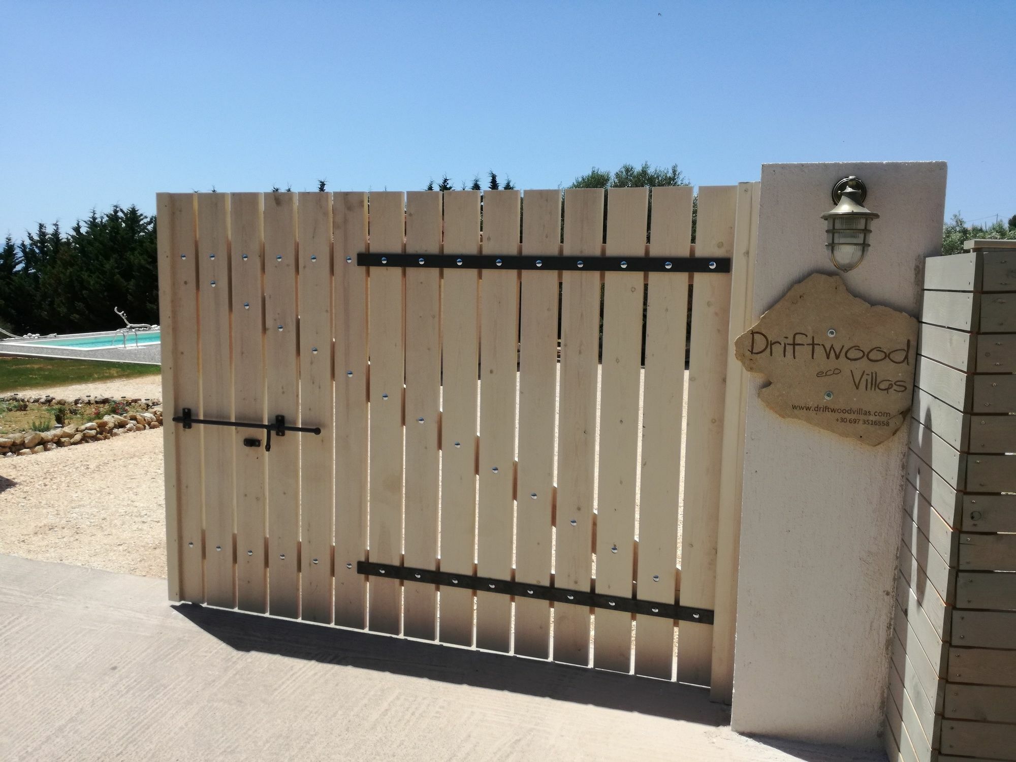 Driftwood Villa Karavádosz Kültér fotó