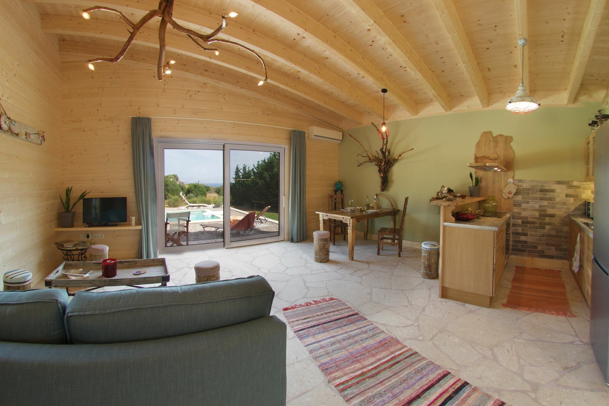 Driftwood Villa Karavádosz Kültér fotó