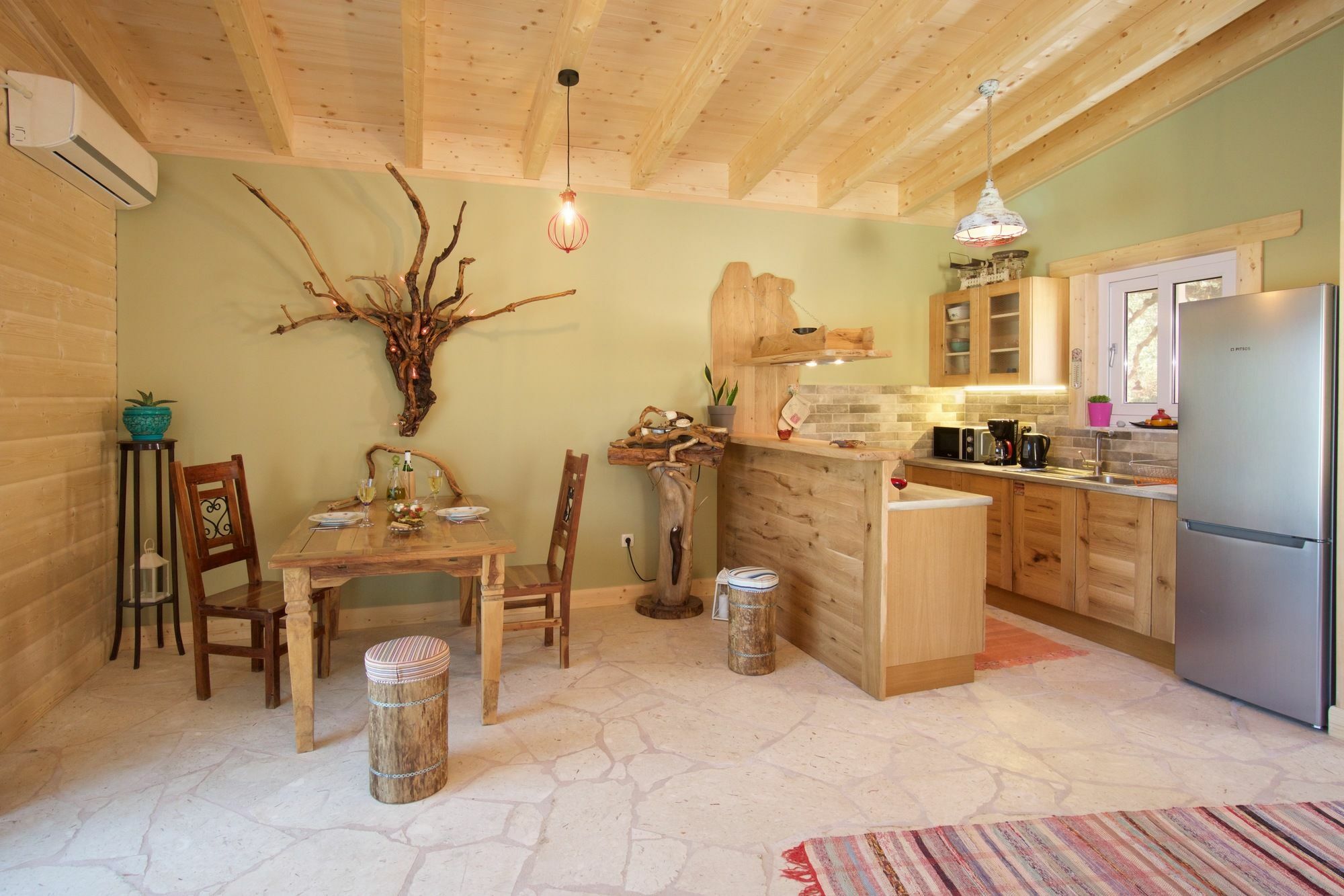 Driftwood Villa Karavádosz Kültér fotó